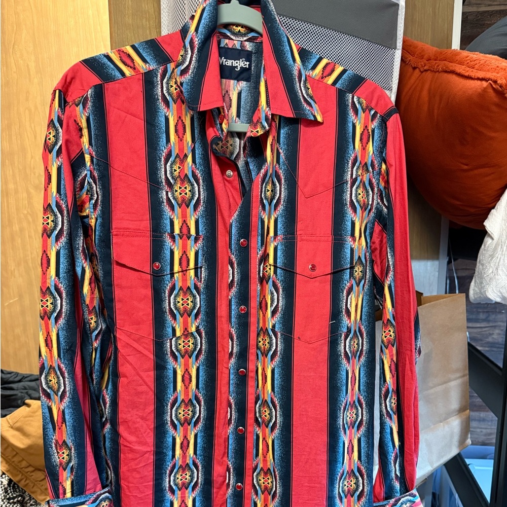 Wrangler Colorful Geometric Jacket